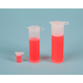 Bel-Art Sample 0.13ml Polyethylene Vials with Captive Closure 12Pk