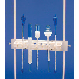 Bel-Art Products 182020000 Bel-Art Chromatography Column Holder, 12 1/4 x 2 1/2" for up to 8 1 3/16" Columns image.