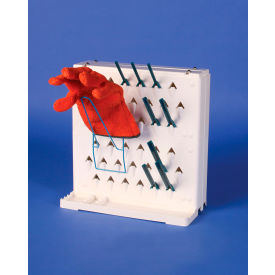 Bel-Art Products 189310000 Bel-Art Lab-Aire II Wire Glove Holder, Holds 2 Gloves image.