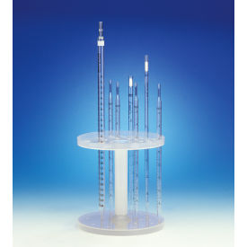 Bel-Art Products 189550000 Bel-Art Pipette Support Stand, 28 Places, Polypropylene image.