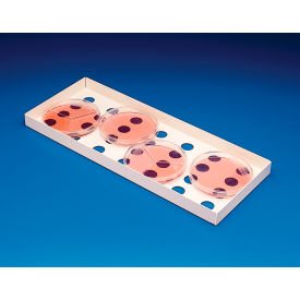 Bel-Art Petri Dish Incubation Tray, 13 3/4 x 5 x 