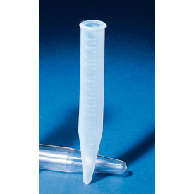 Bel-Art Products 198410000 SP Bel-Art Polyethylene 15ml Conical Centrifuge Tubes with Rims, 11.7cm 12Pk image.