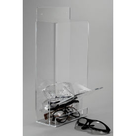 Bel-Art Safety Eyewear Dispenser, Acrylic, 8 x 4 x 19