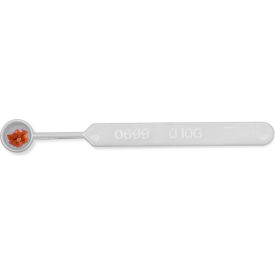 Bel-Art Products 367210010 SP Bel-Art Mini Sampling Spoon, 0.10ml (0.0034oz), Plastic 25Pk image.