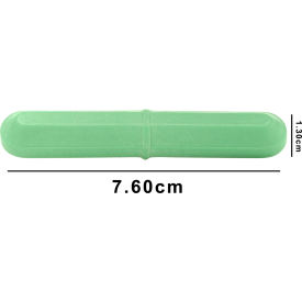Bel-Art Products 371020003 Bel-Art Spinbar Rare Earth Teflon Octagon Magnetic Stirring Bar, 7.60 x 1.30cm, Green image.