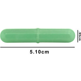 Bel-Art Spinbar Rare Earth Teflon Octagon Magnetic Stirring Bar, 5.10 x 0.95cm, Green