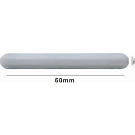 Bel-Art Products 371200060 Bel-Art Spinbar Teflon Polygon Magnetic Stirring Bar, 60 x 7mm, White, without Pivot Ring image.