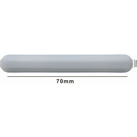 Bel-Art Products 371200070 Bel-Art Spinbar Teflon Polygon Magnetic Stirring Bar, 70 x 10mm, White, without Pivot Ring image.