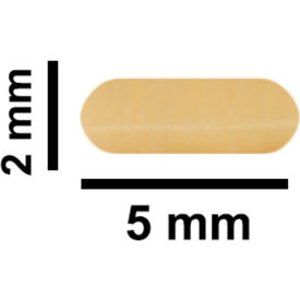 Bel-Art Spinbar Teflon Micro (Flea) Magnetic Stirring Bar, 5 x 2mm, Yellow