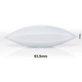 Bel-Art Products 371300212 Bel-Art Spinbar Teflon Elliptical (Egg-Shaped) Magnetic Stirring Bar, 63.5 x 19mm, White image.