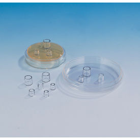 Bel-Art Products 378470100 Bel-Art Sterile Cloning Cylinders, 7mm Top x 8mm Bottom O.D., Plastic 50PK image.