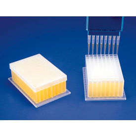 Bel-Art Products 378600001 Bel-Art Deep-Well Plate, Sterile, 96 Places, 2ml, Plastic, 5 x 3 x 1" 24Pk) image.