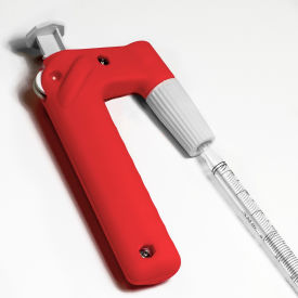 Bel-Art Products 379020025 Bel-Art Economy Pipette Pump III 25ml Pipettor, Red image.