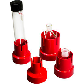 Bel-Art Products 389512008 Bel-Art Flaskup Polypropylene Flask Holders, Assortment 12Pk image.