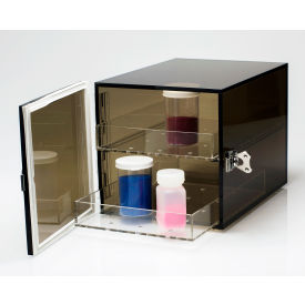 Bel-Art Products 420640001 Bel-Art Bronze Acrylic Desiccator Cabinet, 0.21 cu. ft. image.