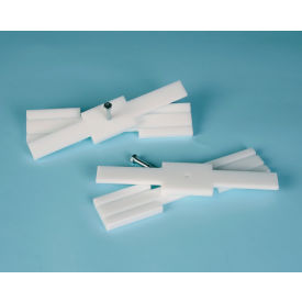 Bel-Art Products 420741500 Bel-Art Polyethylene Brackets for 4.0 Horizontal Secador Desiccator (Pack of 2 Pairs) image.