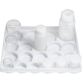 Bel-Art Products 186500000 SP Bel-Art Lab Drawer Compartment Tray for Beakers, Flasks, Jars, 20 Wells, 14 x 17 1/2 x 2 1/4" image.