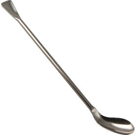 Bel-Art Products 368070025 SP Bel-Art Ellipso-Spoon and Spatula Sampler, 25cm Length, 10ml, Stainless Steel image.