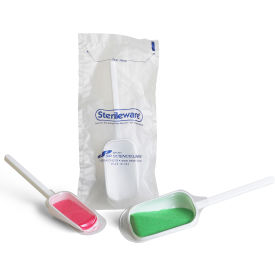 Bel-Art Products 369221010 SP Bel-Art Sterileware Double Bagged Sterile Scoop Sampling System, 60ml (2oz) image.