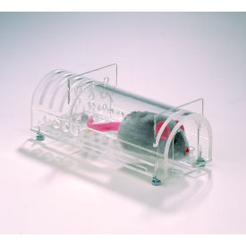Bel-Art Products 464000002 Bel-Art Universal Animal Restrainer for 150-300 Gram Rats and Hampsters, Acrylic image.