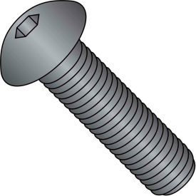 Brighton-Best 201057 Button Socket Cap Screw - 10-24 x 1/2" - Steel Alloy - Thermal Black Oxide - FT - UNC - 100 Pk image.