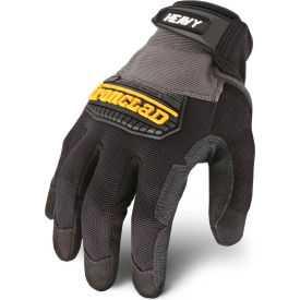 Brighton-Best HUG-05-XL Ironclad® HUG-05-XL Heavy Utility™ Gloves, Black/Gray, 1 Pair, XL image.