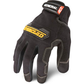 BRIGHTON BEST INTL GUG-03-M Ironclad GUG-03-M General Utility® Spandex Gloves, 1 Pair, Black, Medium image.