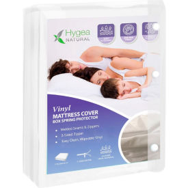 Hygea Natural 6 Gauge Vinyl Allergen Proof Mattress/Box Spring Cover - Full Size VIN-1003