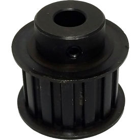 B & B Manufacturing Inc. 13LF100X1/2 Powerhouse 13LF100X1/2 Steel / Black Oxide 13 Tooth 1.552" Pitch Finished Bore Pulley image.