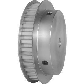 B & B Manufacturing Inc. 36L050-6FA6 Powerhouse 36L050-6FA6 Aluminum / Clear Anodized 36 Tooth 4.297" Pitch Finished Bore Pulley image.