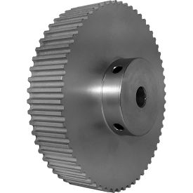 B & B Manufacturing Inc. 60-5P15-6A5 Powerhouse 60-5P15-6A5 Aluminum / Clear Anodized 60 Tooth 3.76" Pitch Finished Bore Pulley image.