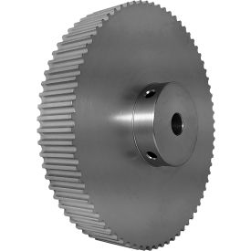 B & B Manufacturing Inc. 72-5P15-6A5 Powerhouse 72-5P15-6A5 Aluminum / Clear Anodized 72 Tooth 4.511" Pitch Finished Bore Pulley image.