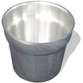 Winco  Dwl Industries Co. 56750 Benchmark USA-56750, Inset Pans, 7 qt., 10x10x8-1/4" image.