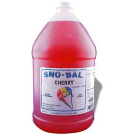 Winco  Dwl Industries Co. 72002CS Snow Cone Syrups - Cherry image.