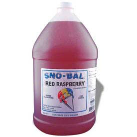 Winco  Dwl Industries Co. 72007CS Snow Cone Syrups - Red Raspberry image.