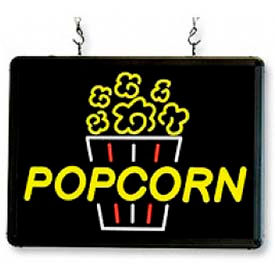 Winco  Dwl Industries Co. 92001 BenchMark USA 92001 Popcorn Sign-LED image.