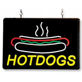 Winco  Dwl Industries Co. 92002 Benchmark USA 92002, Hot Dog Sign, LED image.