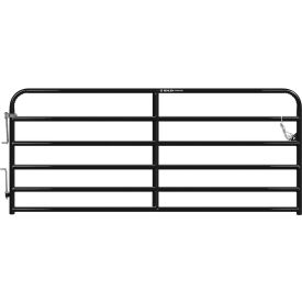 Behlen Country 10 AgStar Heavy Duty Gate 2" Tube Black 