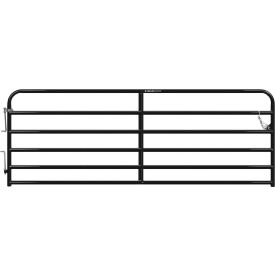 Behlen Country 12 AgStar Heavy Duty Gate 2" Tube Black 