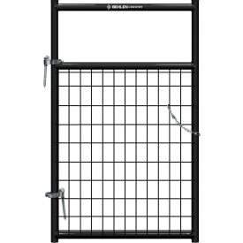 Behlen Country 3 Painted Frontier Square Corner Gate 1-5/8" Medium Duty Wire-Filled Black 