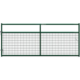 Behlen Country 10 Painted Frontier Square Corner Gate 1-5/8" Medium Duty Wire-Filled Green 