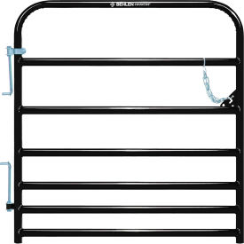 Behlen Country 4 Pasture Pro 7-Bar Gate 1-5/8" Tube Black 