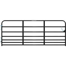 Behlen Country 10 Pasture Pro 7-Bar Gate 1-5/8" Tube Black 