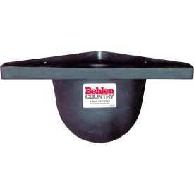 Behlen Mfg. 78110037 Poly Horse Grain Stall Feeder With Round Edges, 10"D From Wall image.