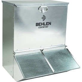 Behlen Country Easy Feed Feeder 2 Door Galvanized 22"L x 20"W x 26"H