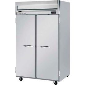 Beverage-Air HR2HC-1S Beverage Air® HR2HC-1S Work Top Refrigerator 2 Section 49 Cu. Ft. Stainless Steel image.