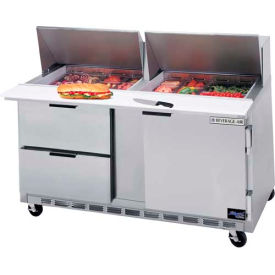 Beverage-Air SPED60HC-12M-2 Food Prep Tables SPED60 Elite Series Mega Top w/ Drawers, 60"W - SPED60HC-12M-2 image.