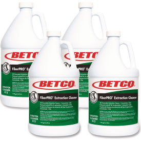 Betco® FiberPRO® Extraction Carpet Cleaner Pleasant Scent 1 Gallon Cap. Bottle 4/Carton
