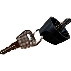 Big Joe Keys Set of 2 One Metal & One with Black Plastic Cap For 988993/D-40/RPL44/989069/LPJ