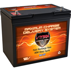 Deep Cycle High Performance 12V 85Ah AGM Battery 